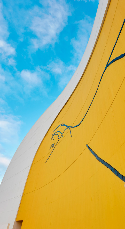 Centro Niemeyer detalle