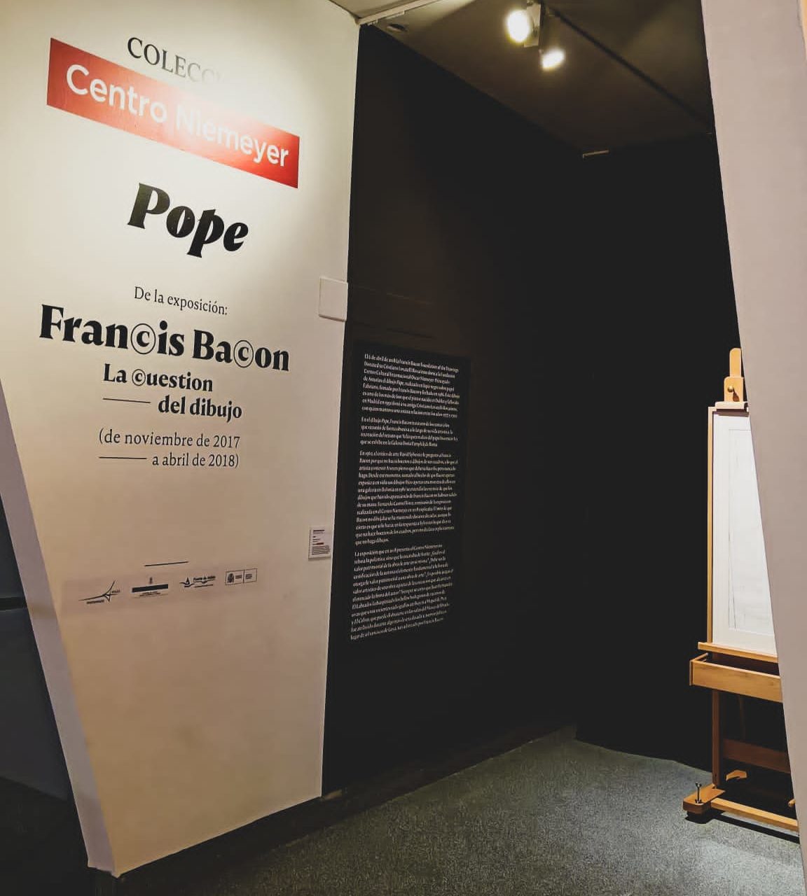 “Pope”, de Francis Bacon, inaugura la muestra temporal de obras de la Colección Fundación Niemeyer