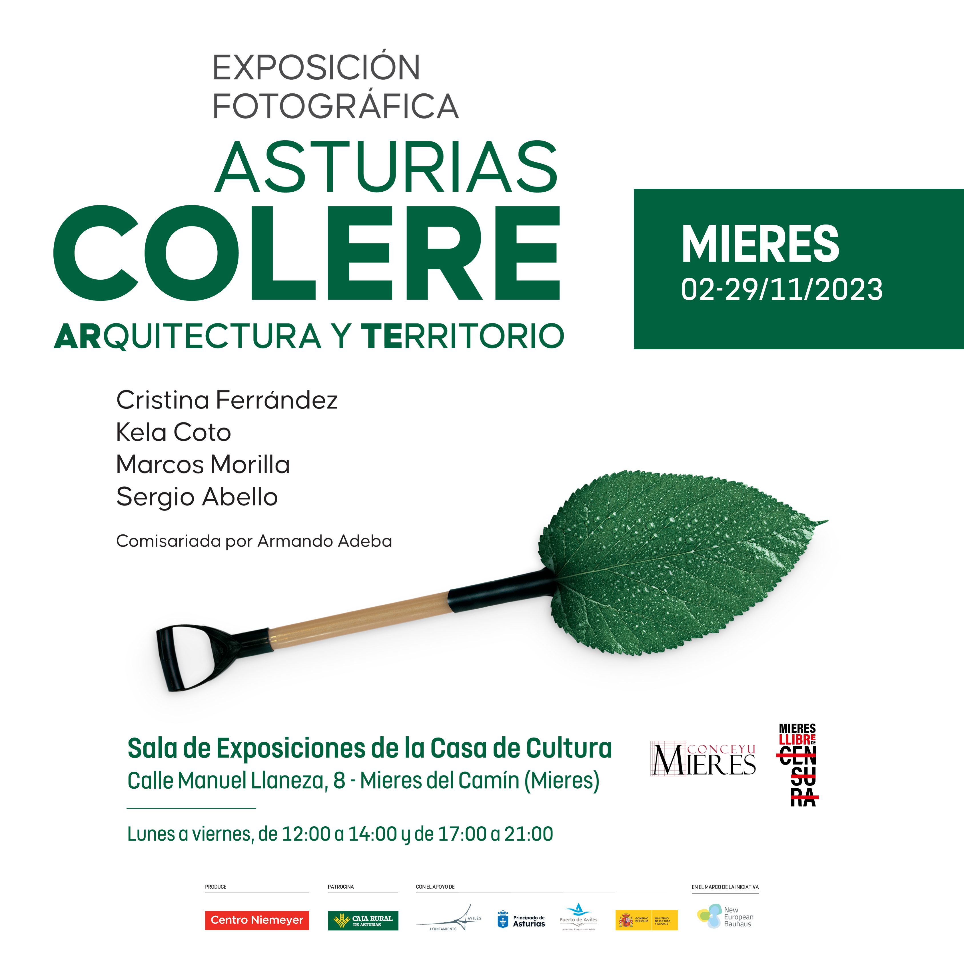 “Colere”, la nueva exposición itinerante del Centro Niemeyer, viaja a Mieres